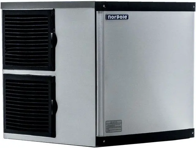 Alt view image 2 of 5 - Commercial 350 lbs. Freestanding Ice Maker in Stainless Steel
