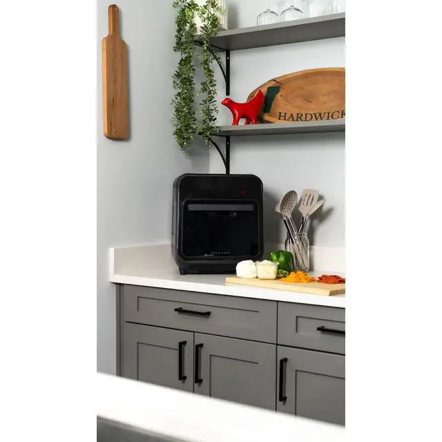 Alt view image 4 of 4 - 15.9 qt. 3-in-1 Air Fryer Oven with Steam, in Black