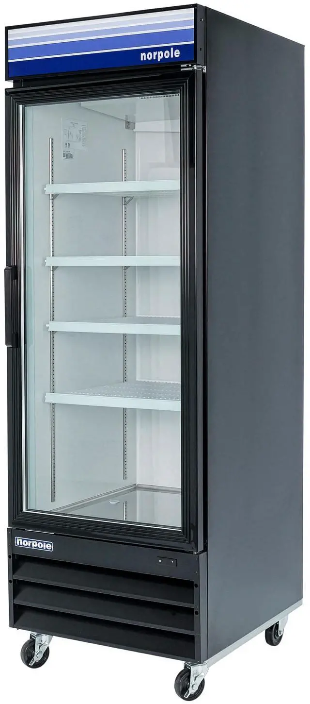 Alt view image 3 of 5 - Commercial 23 cu. ft. Frost Free Upright Freezer in Black