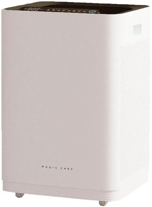 Alt view image 3 of 6 - 1937 Sq. Ft. Dual HEPA Filter Air Purifier, in White