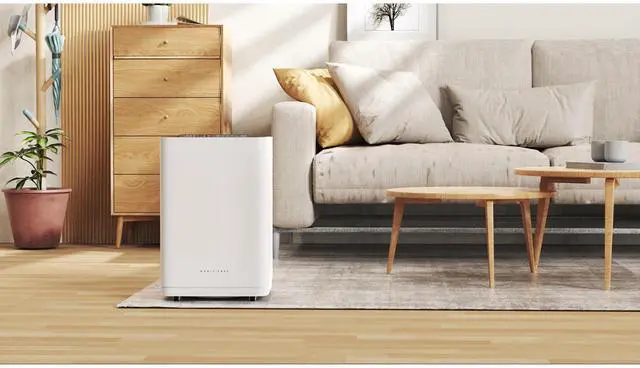 Alt view image 5 of 6 - 1937 Sq. Ft. Dual HEPA Filter Air Purifier, in White