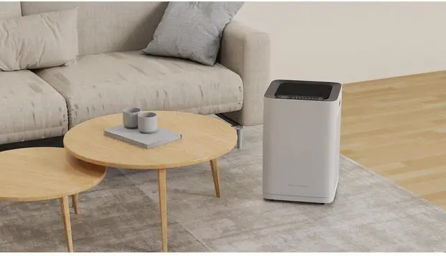 Alt view image 6 of 6 - 1937 Sq. Ft. Dual HEPA Filter Air Purifier, in White