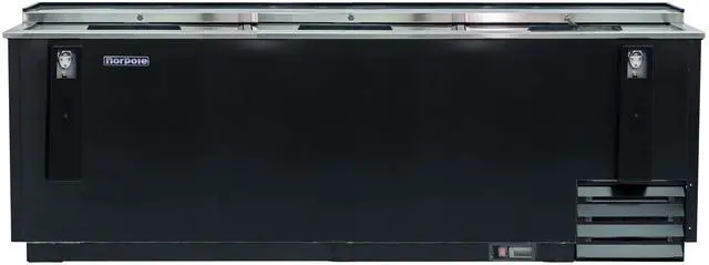 Main image of Commercial 95 in. 16 cu. ft. Bottle Cooler in Black