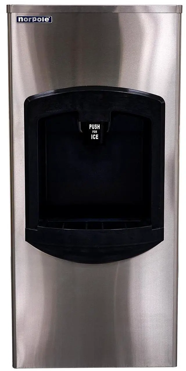 Main image of Commercial 350 lbs. Freestanding Ice Dispensing Bin in Stainless Steel