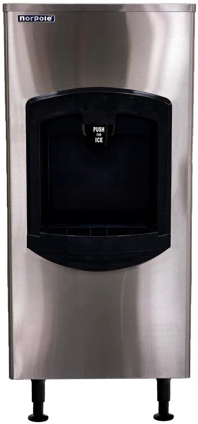 Main image of Commercial 500 lb. Freestanding Ice Dispensing Bin in Stainless Steel