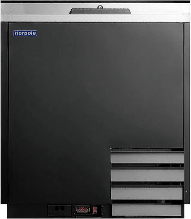 Main image of Commercial 36 in. 9.2 cu. ft. Glass Froster in Black