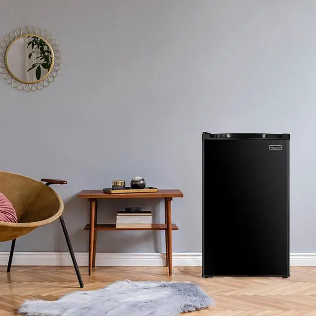 Alt view image 2 of 3 - 4.4 cu. ft. Compact Mini Refrigerator in Black