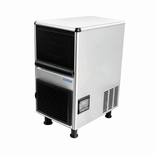 Alt view image 3 of 4 - Commercial 90 lbs. Freestanding Ice Maker in Stainless Steel
