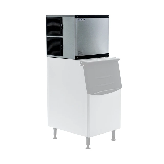 Alt view image 2 of 5 - Commercial 500 lbs. Freestanding Ice Maker in Stinless Steel