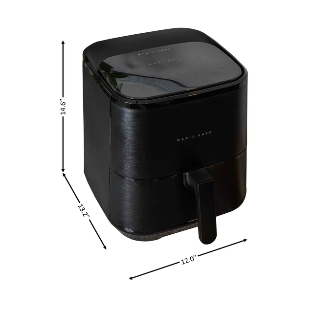 Alt view image 4 of 6 - 5.8 qt. Panel Air Fryer, in Black