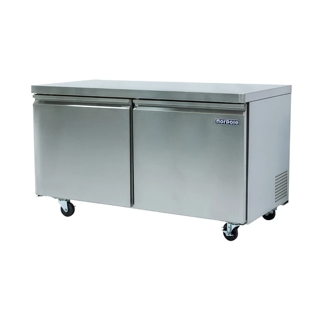 Alt view image 3 of 4 - Commercial 60 in. 15 cu. ft. Under Counter Refrigerator in Stainless Steel