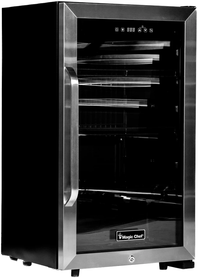 Alt view image 2 of 6 - Commercial 18.9 in. W. Single Zone 83 Can Cooler in Stainless Steel