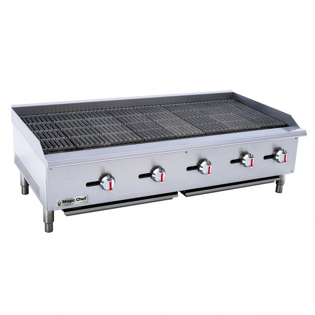 Main image of 60 in. Commercial Countertop Radiant Charbroiler in Stainless Steel