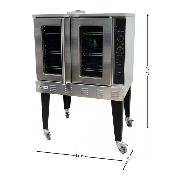 Alt view image 2 of 2 - 38 in. Commercial Convection Oven in Stainless Steel