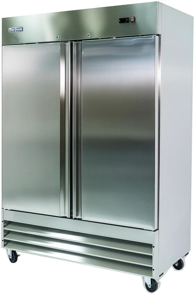 Alt view image 4 of 6 - Commercial 48 cu. ft. Refrigerator in Stainless Steel