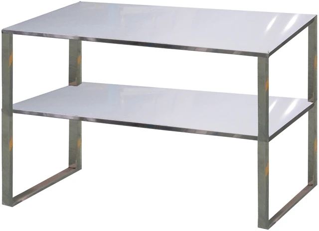 Main image of Commercial 71 in. Stainless Steel Kitchen Prep Table Overshelf