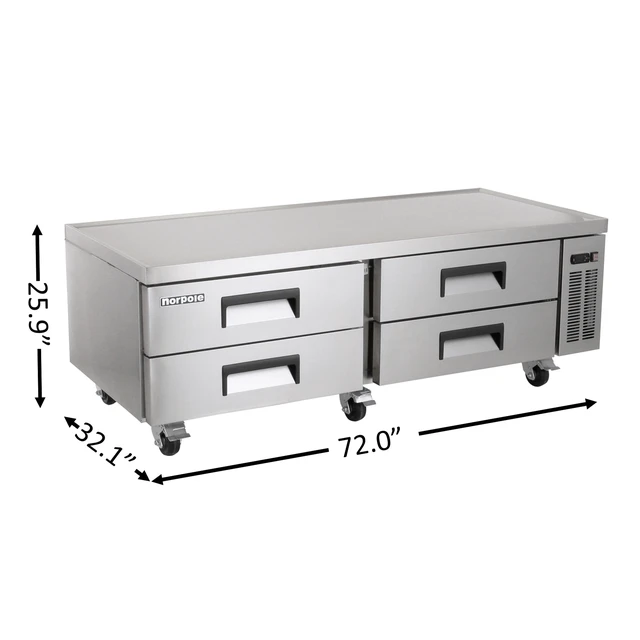 Alt view image 5 of 5 - Commercial 72 in. Wide in Stainless Steel