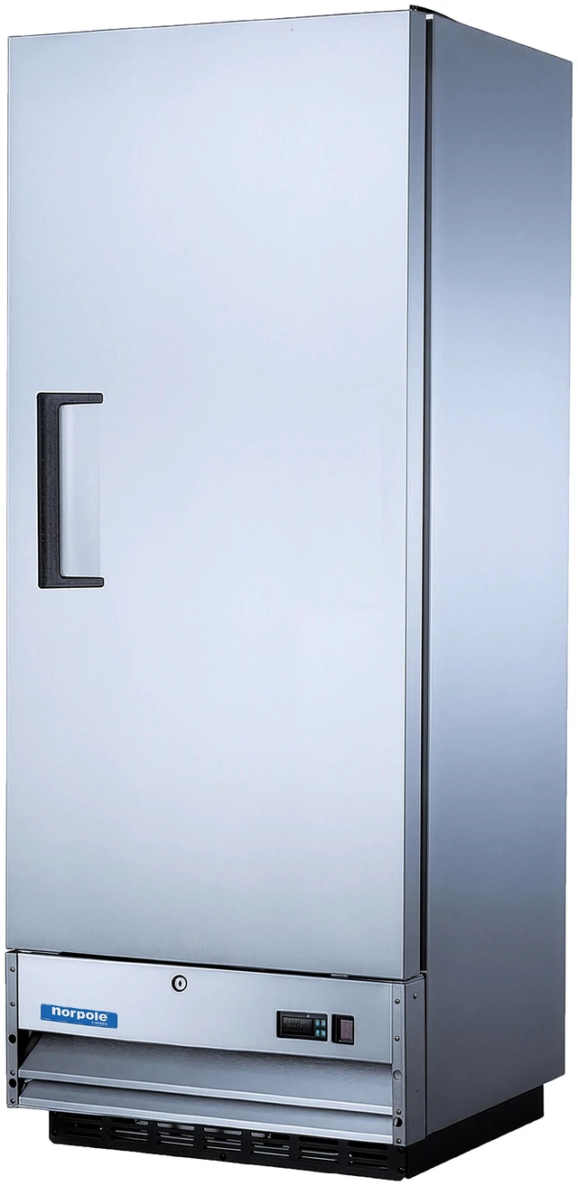 Alt view image 3 of 5 - Commercial 12 cu. ft. Frost Free Single Door Freezer in Stainless Steel