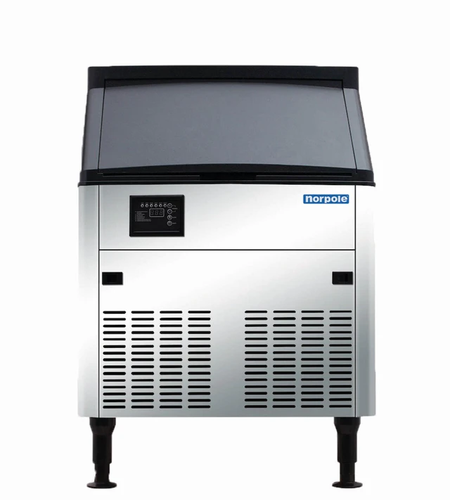Main image of Commercial 160 lbs. Freestanding Ice Maker in Stainless Steel