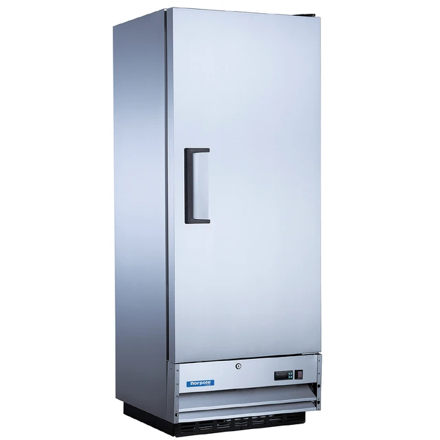 Alt view image 2 of 5 - Commercial 12 cu. ft. Single Door Reach-In Refrigerator in Stainless Steel