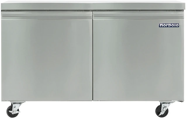 Main image of Commercial 60 in. 15.7 cu. ft. Frost Free Under Counter Freezer in Stainless Steel