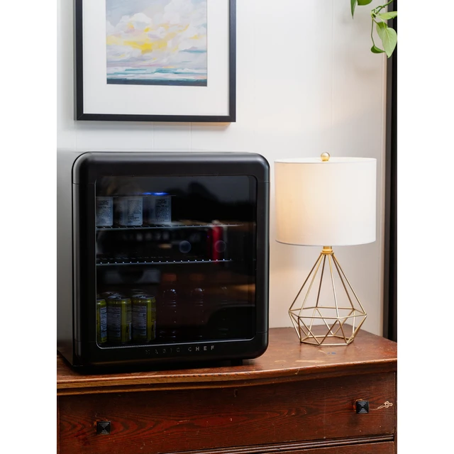 Alt view image 5 of 7 - Magic Chef MCB17CHB Beverage Cooler, Black