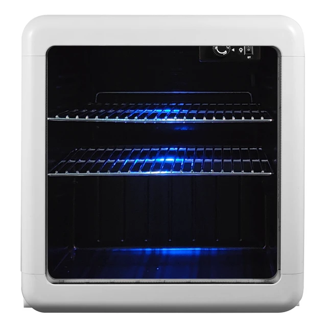 Main image of 1.7 cu. ft. Retro Mini Beverage Cooler in White
