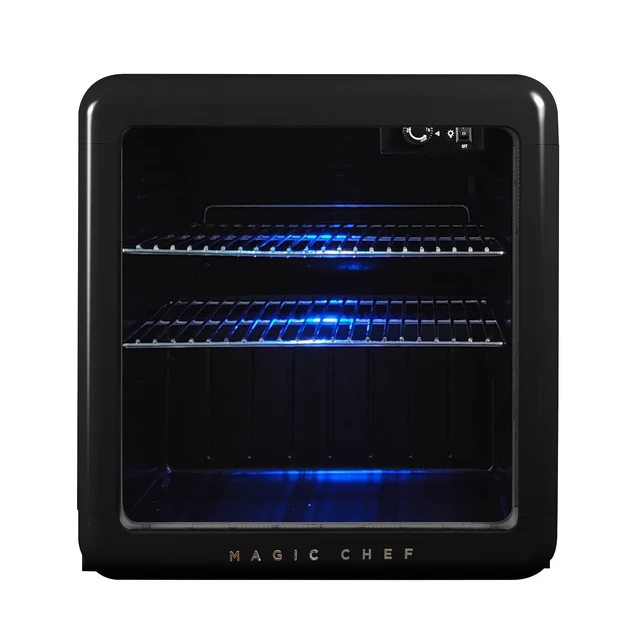 Alt view image 3 of 7 - Magic Chef MCB17CHB Beverage Cooler, Black