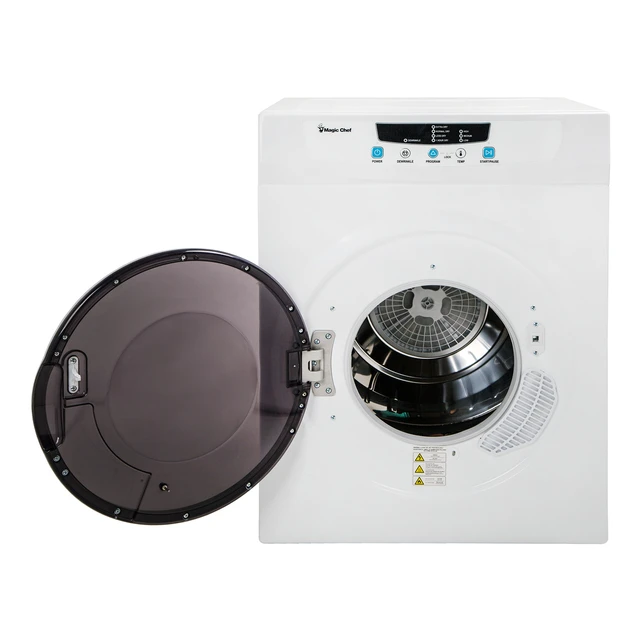 Alt view image 12 of 15 - Magic Chef MCSDRY35W 3.5 Cubic-ft Electric Dryer
