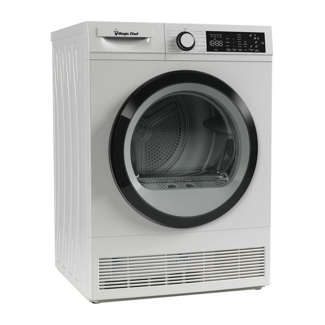 Alt view image 3 of 7 - 24 in. 4.0 cu.ft. Ventless, Condensing Front Load Stackable Electric Dryer in White