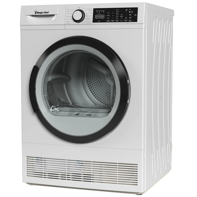 Alt view image 4 of 7 - 24 in. 4.0 cu.ft. Ventless, Condensing Front Load Stackable Electric Dryer in White