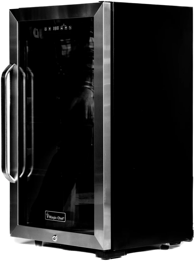 Alt view image 3 of 6 - Commercial 18.9 in. W. Single Zone 83 Can Cooler in Stainless Steel