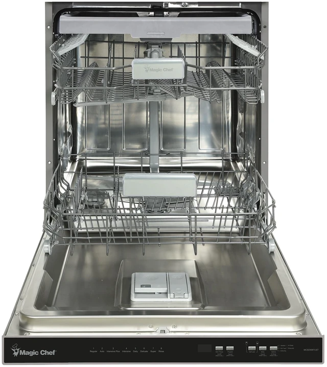 Alt view image 2 of 2 - 24 in. Top Control Built-in Tall Stainless Steel Tub Dishwasher in Stainless