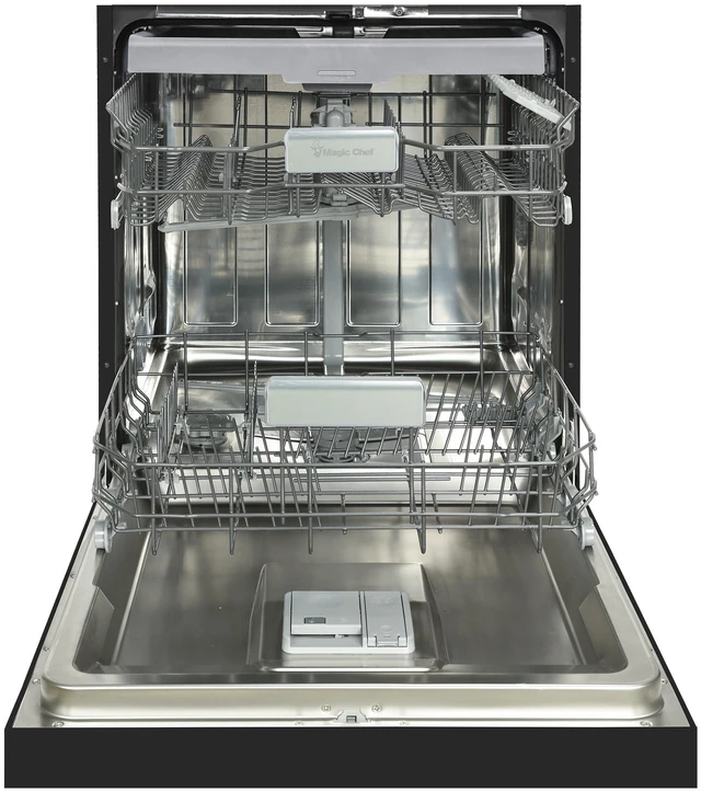 Alt view image 2 of 3 - 24 in. Front Control Built-in Tall Stainless Steel Tub Dishwasher in Black