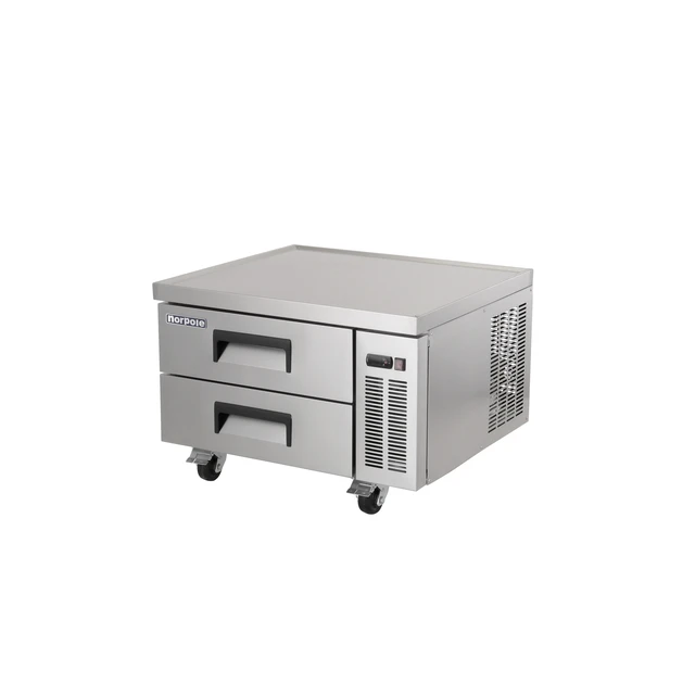 Alt view image 4 of 6 - Commercial 36 in. 29 cu. ft. Chef Base Refrigerator in Stainless Steel