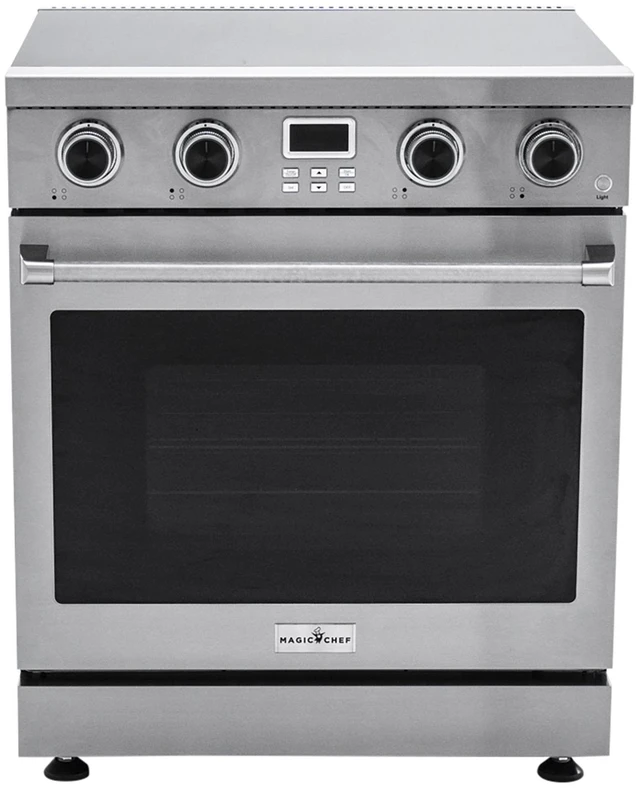 Main image of Pro-Style 30 in. 4-Element Slide-In Electric Range with Convection in Stainless