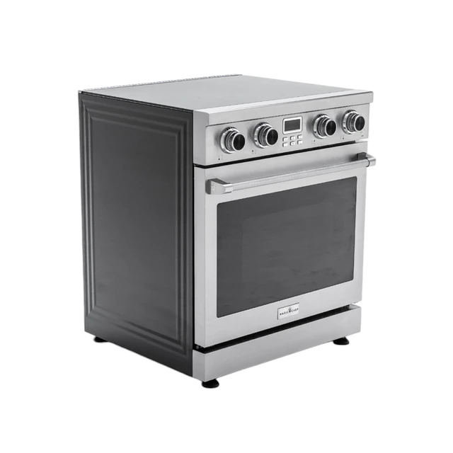 Alt view image 3 of 6 - Pro-Style 30 in. 4-Element Slide-In Electric Range with Convection in Stainless