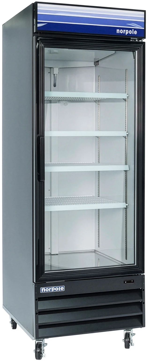 Alt view image 2 of 5 - Commercial 23 cu. ft. Frost Free Upright Freezer in Black