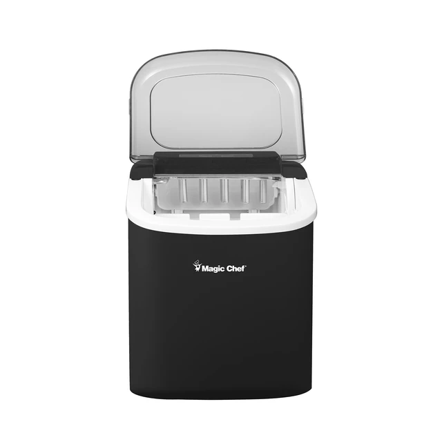 Alt view image 2 of 8 - 27 lb. Portable Countertop Ice Maker in Black