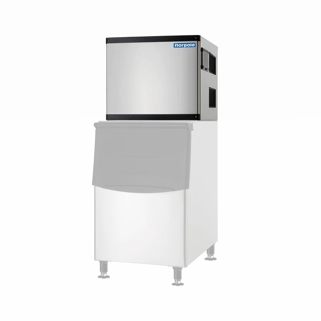 Alt view image 3 of 5 - Commercial 500 lbs. Freestanding Ice Maker in Stinless Steel