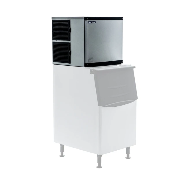 Alt view image 2 of 5 - Commercial 500 lbs. Freestanding Ice Maker in Stinless Steel