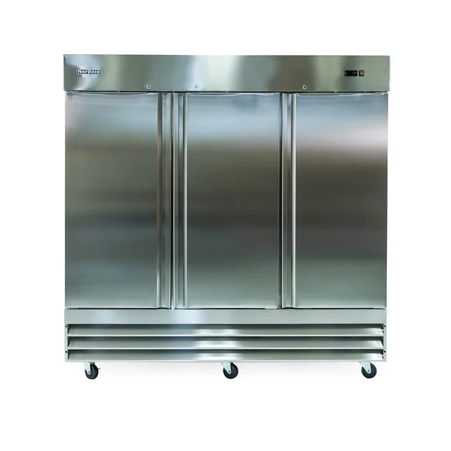Main image of Commercial 72 cu. ft. 3-Door Upright Freezer in Stainless Steel