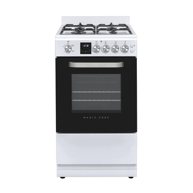 Main image of 20 in. 4-Burner Freestanding Gas Range in White