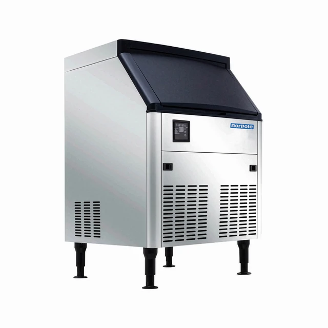 Alt view image 2 of 5 - Commercial 280 lbs. Freestanding Ice Maker in Stainless Steel