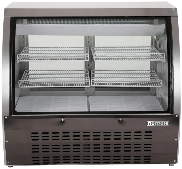 Main image of Commercial 48 in. 18 cu. ft. Specialty Refrigerated Case in Black Stainless