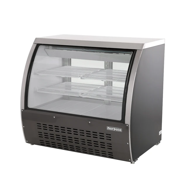 Alt view image 3 of 4 - Commercial 48 in. 18 cu. ft. Specialty Refrigerated Case in Black Stainless