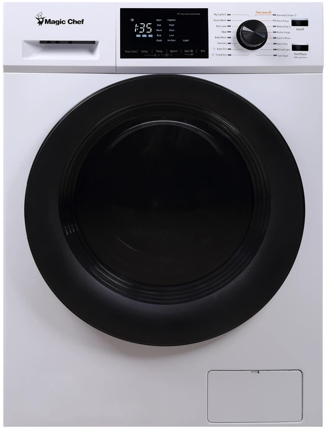 Alt view image 13 of 18 - 2.7-Cu. Ft. Ventless Washer/Dryer Combo in White