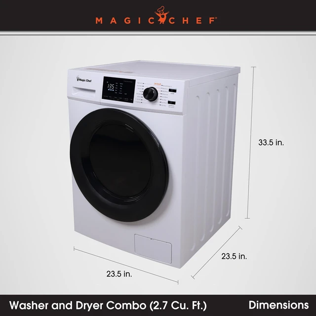 Alt view image 16 of 18 - 2.7-Cu. Ft. Ventless Washer/Dryer Combo in White