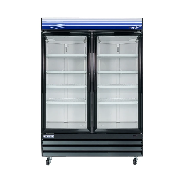 Main image of Commercial 29 cu. ft. 2-Door Upright Freezer in Black