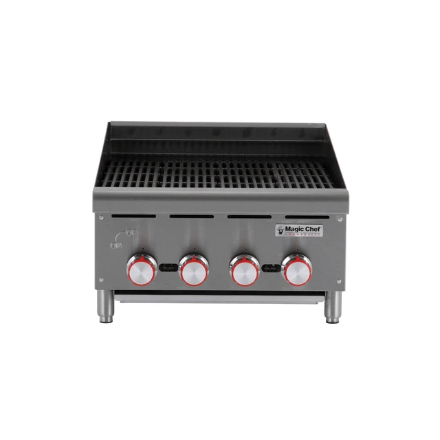 Main image of 24 in. Commercial Countertop Radiant Charbroiler in Stainless Steel